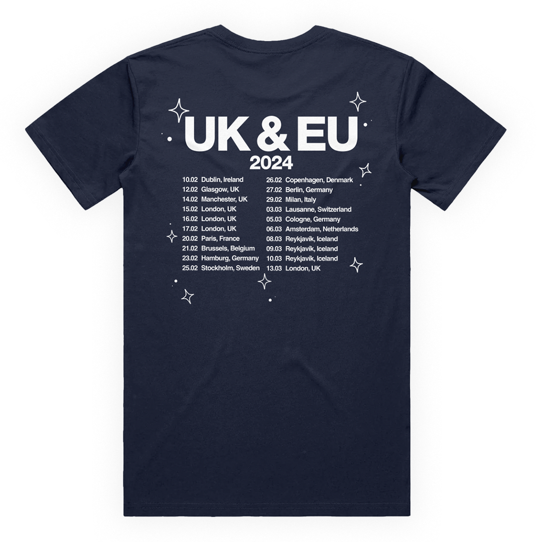 Bewitched UK/EU Navy Tour Tee