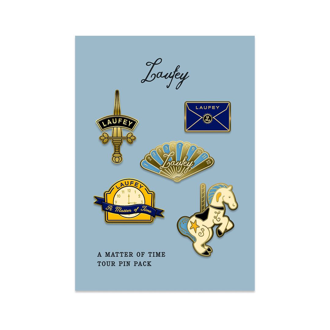 A Matter of Time Tour Pin Set