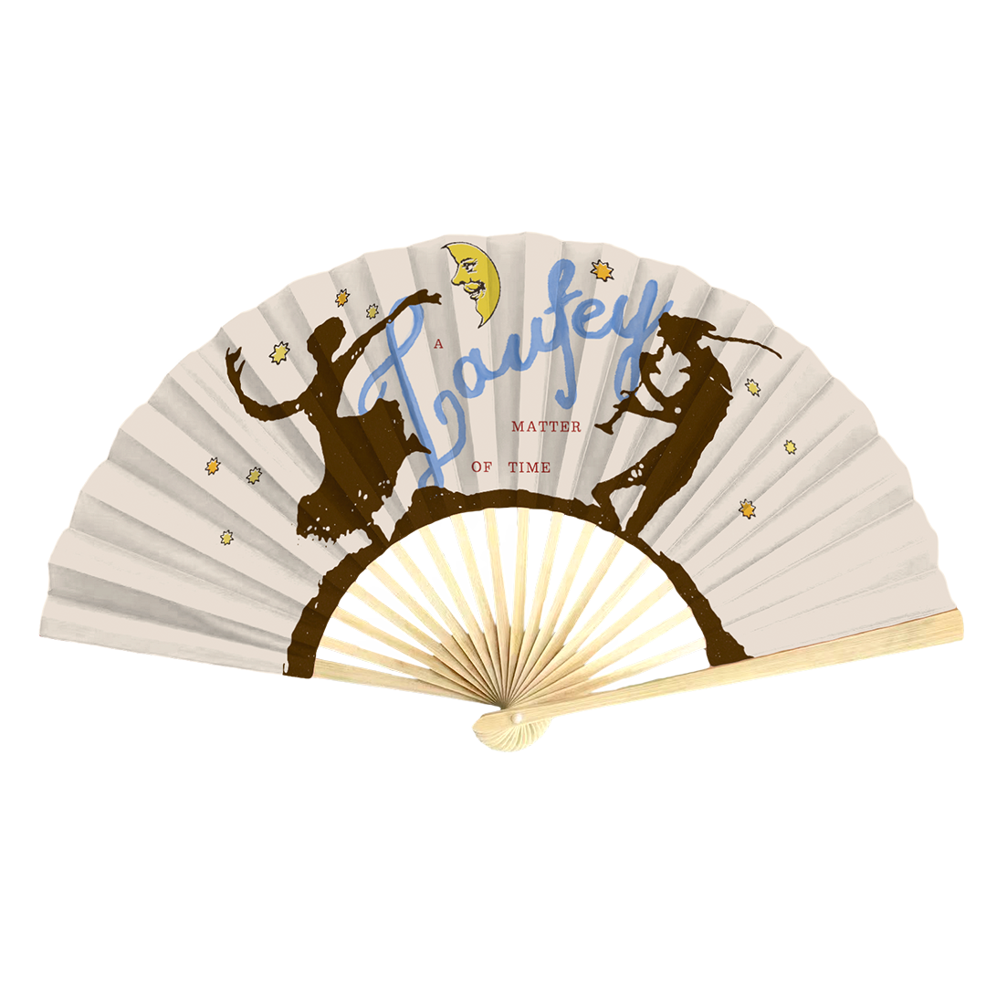 A Matter of Time Folding Fan