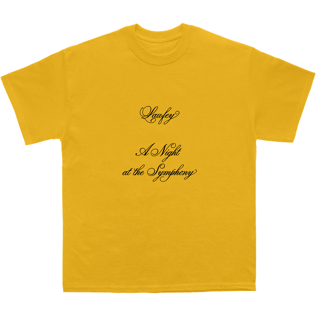 2025 A Night At The Symphony Tour Tee – Laufey Merch