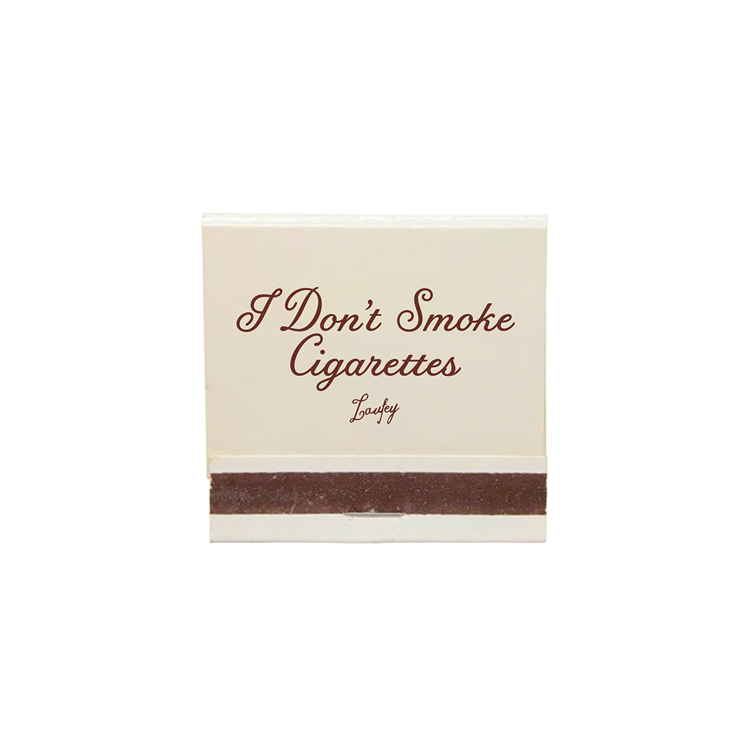 don't smoke cigarettes Don't Smoke Matchbook Accessory Laufey – Laufey Merch