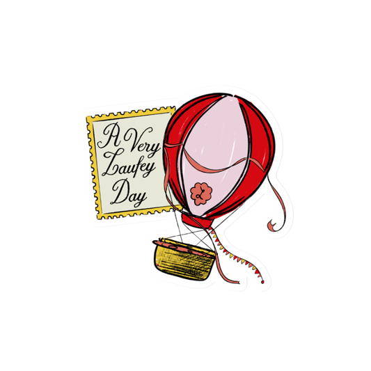 A Very Laufey Day Balloon Sticker