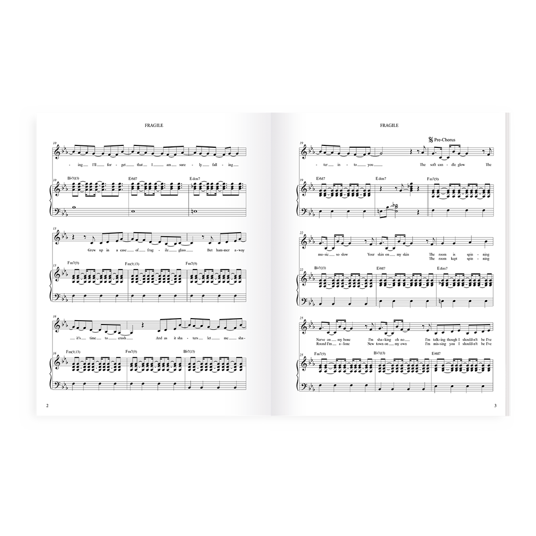Everything I Know About Love Songbook