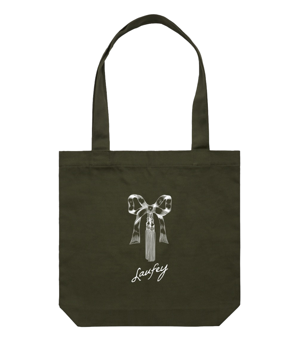 Evergreen Ribbon Tote