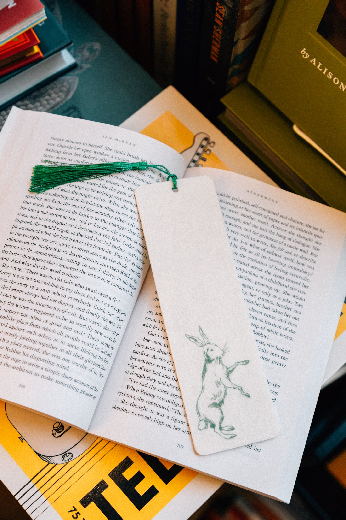 Book Club Bookmark - Green