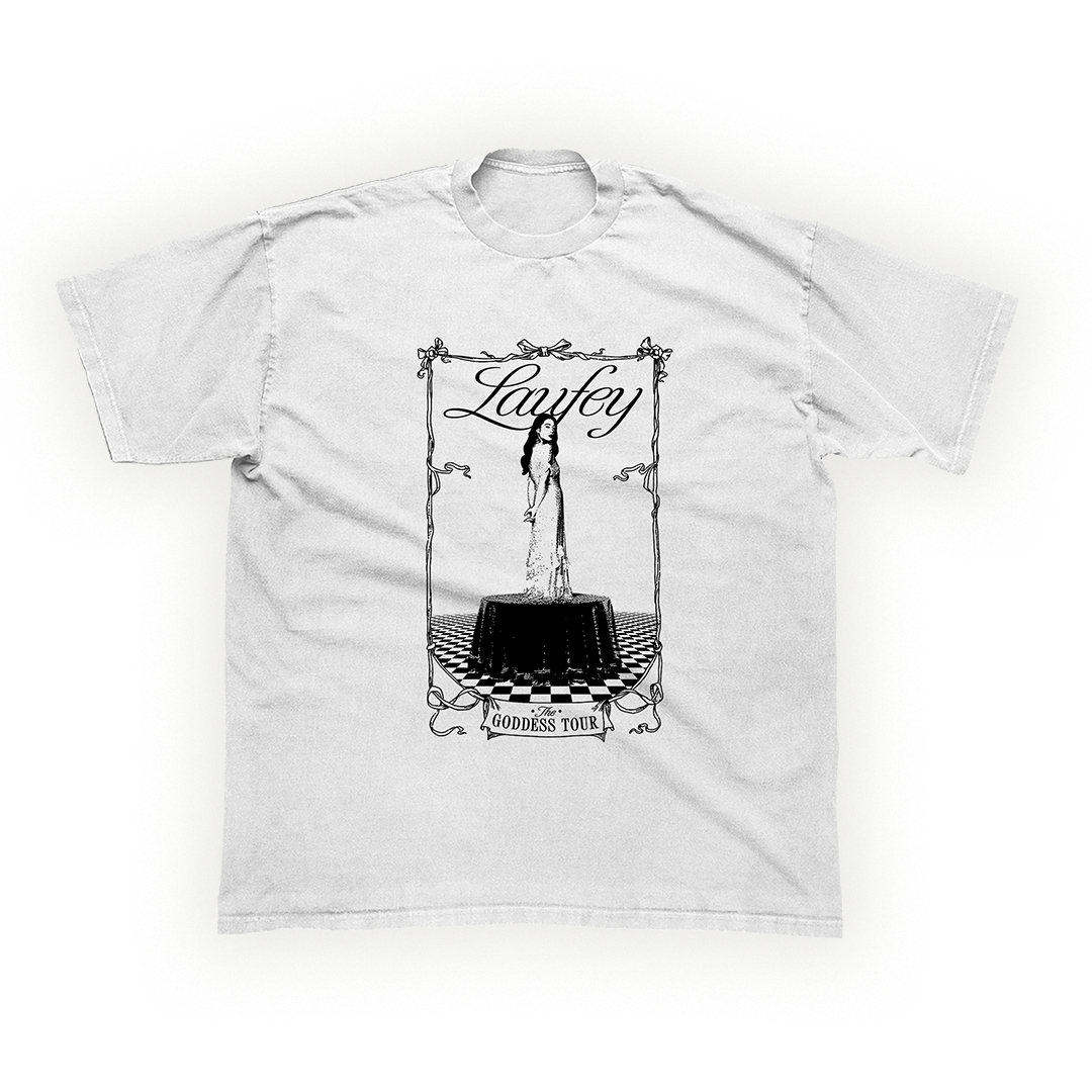 The Goddess Tour Tee - White