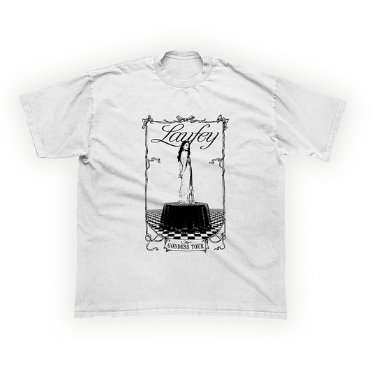 The Goddess Tour Tee - White