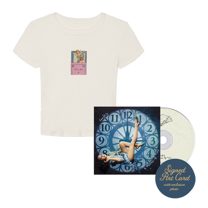 A Matter of Time T-Shirt + CD with Signed Art Card Fan Pack