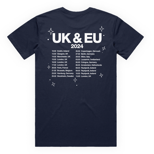 Bewitched UK/EU Navy Tour Tee