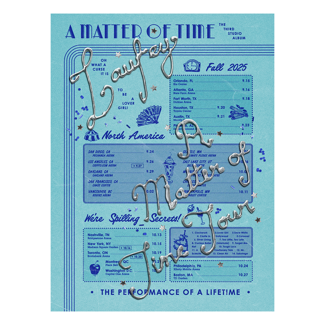 A Matter of Time Foil Poster