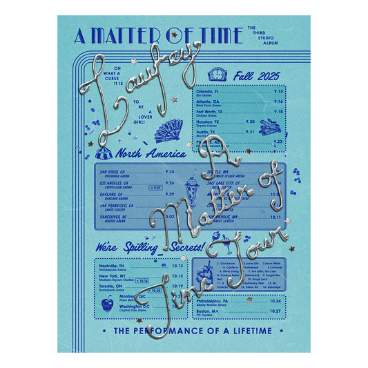 A Matter of Time Foil Poster