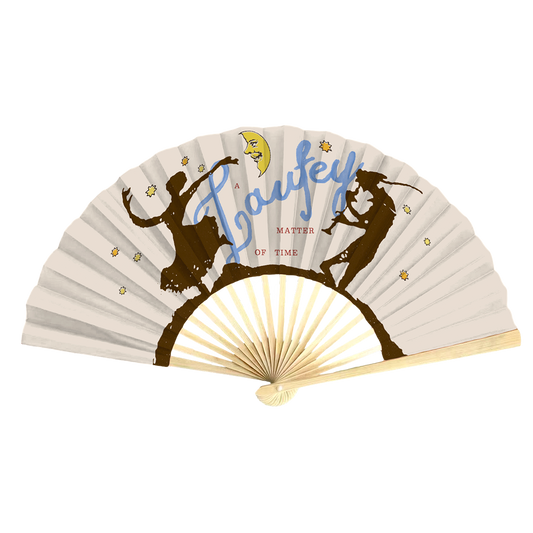 A Matter of Time Folding Fan