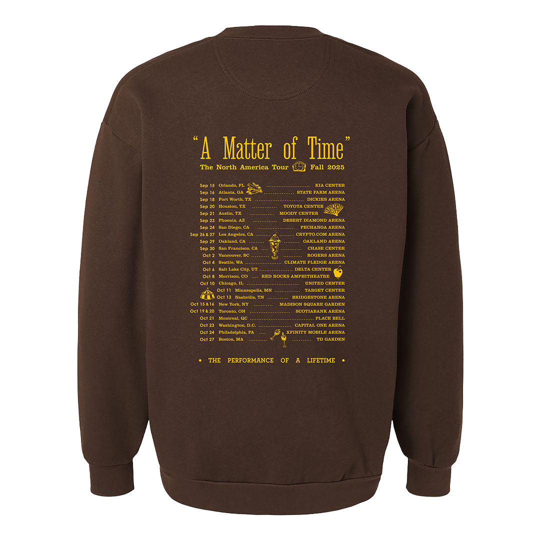 A Matter of Time Tour Crewneck
