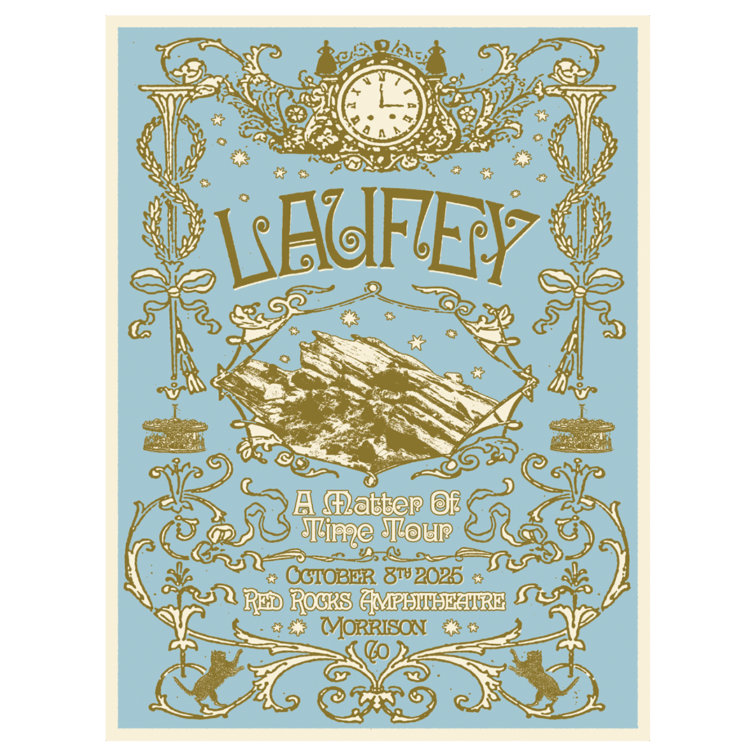 A Matter of Time Red Rocks Poster