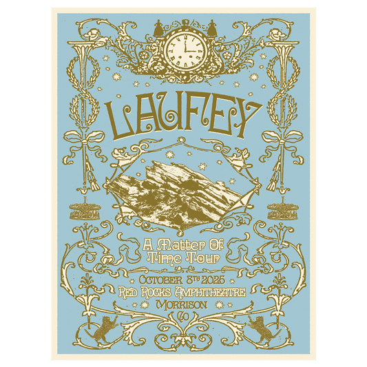 A Matter of Time Red Rocks Poster