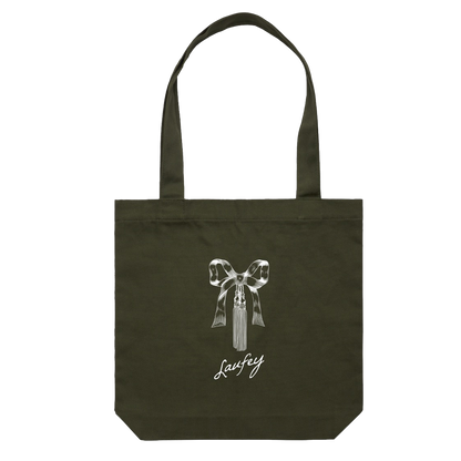 Evergreen Ribbon Tote