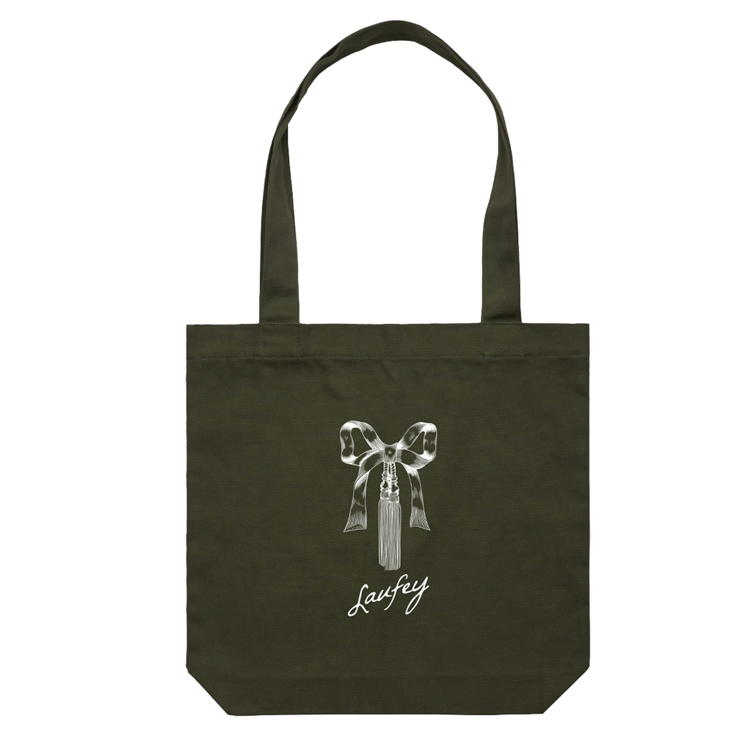 Evergreen Ribbon Tote