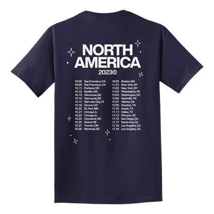 Bewitched 2023 Navy Tour Tee