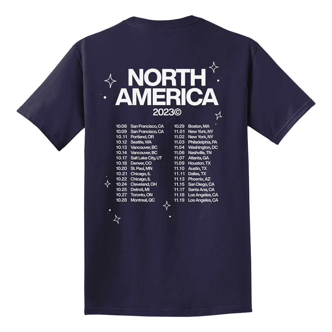 Bewitched 2023 Navy Tour Tee