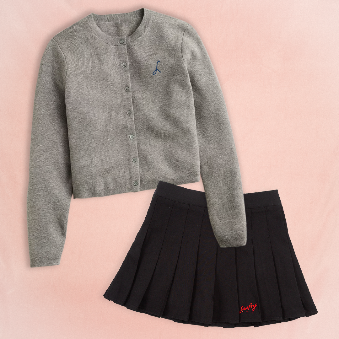 Laufeycore Cardigan + Skirt Bundle