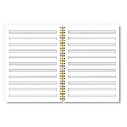 The Laufey Foundation Sheet Music Notebook