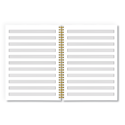 The Laufey Foundation Sheet Music Notebook