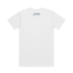 Embroidered Signature Tee - Navy Thread Laufey T-Shirt