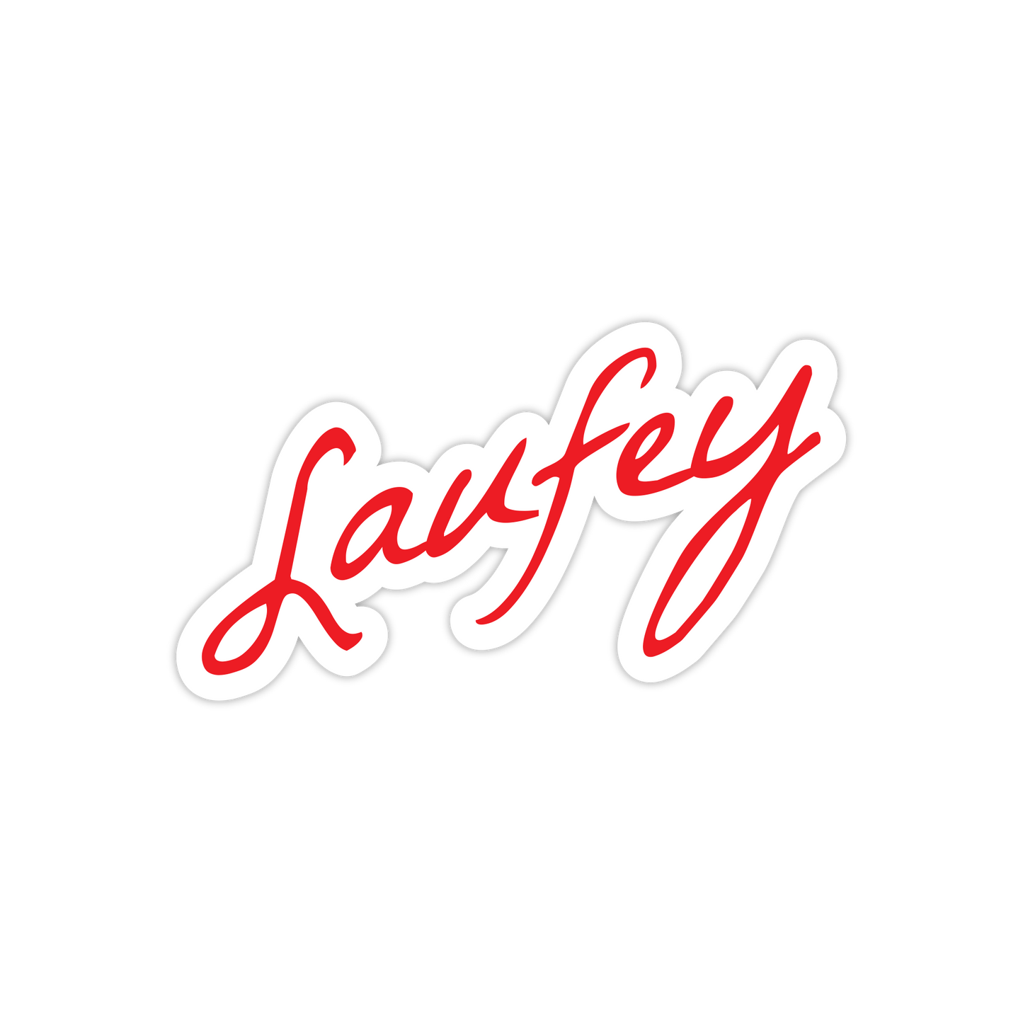Signature Logo Sticker - Laufey Merch