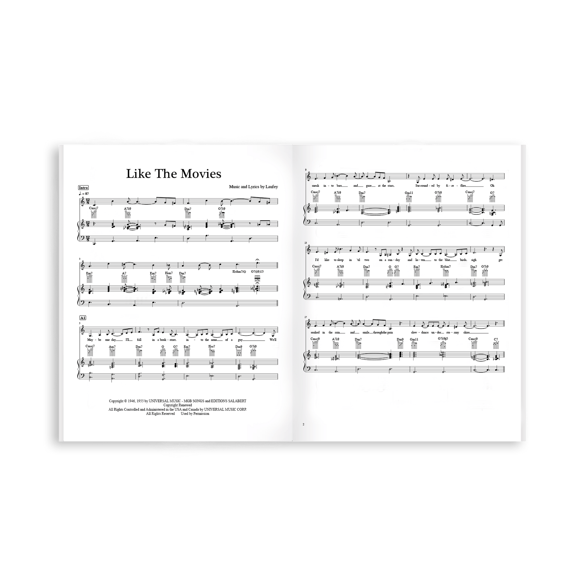 Typical of Me - Sheet Music - Laufey Merch