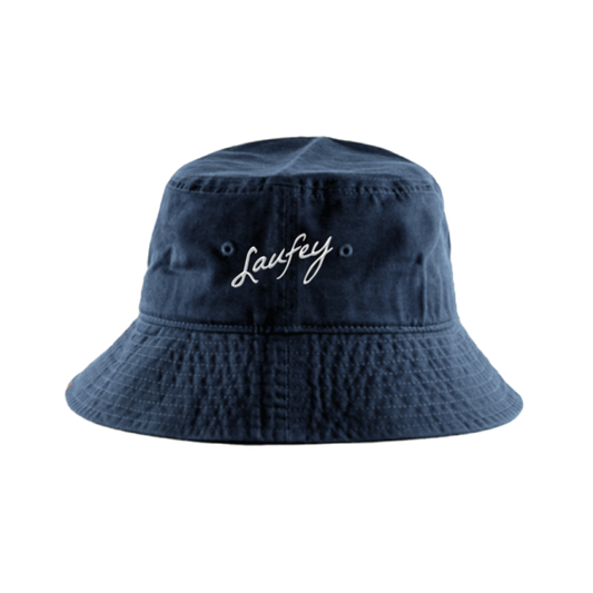 Embroidered Signature Bucket Hat
